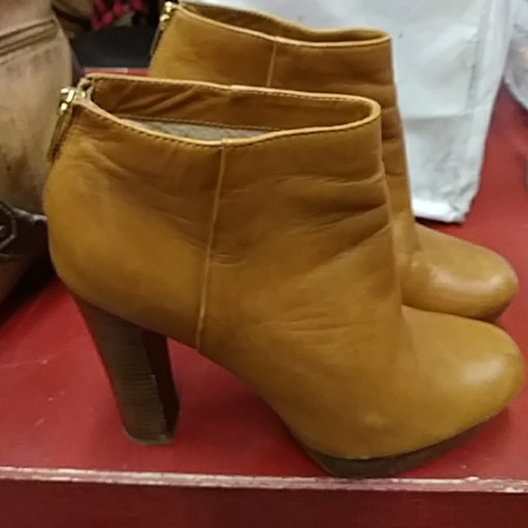Michael Kors Ladies High Heel Ankle Boots - Picture 2 of 2
